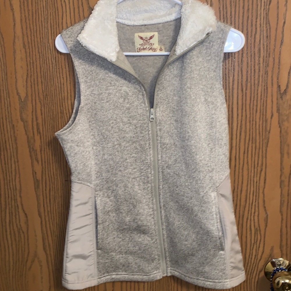 Cream color vest